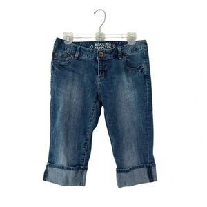 Mossimo Supply Co. Women's Capris Blue Denim Jeans